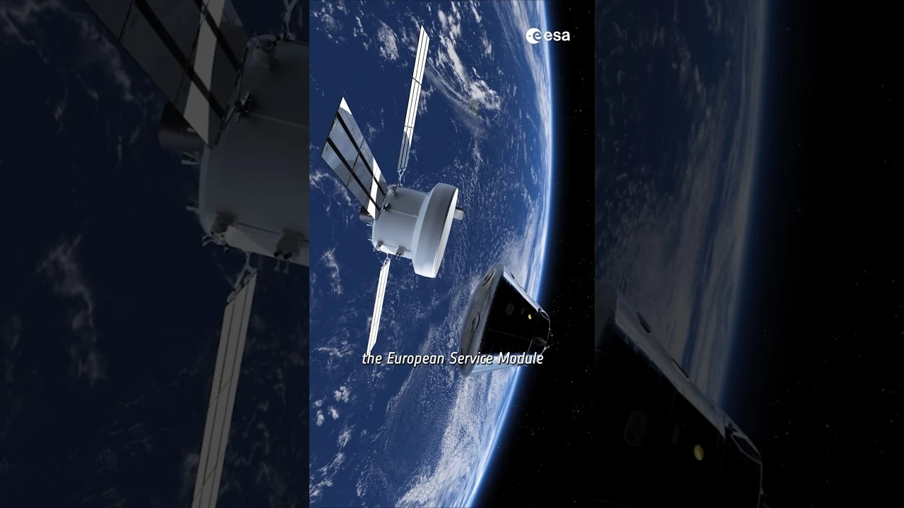 Our European Service Module is driving the Artemis II crew back to Earth 🌍