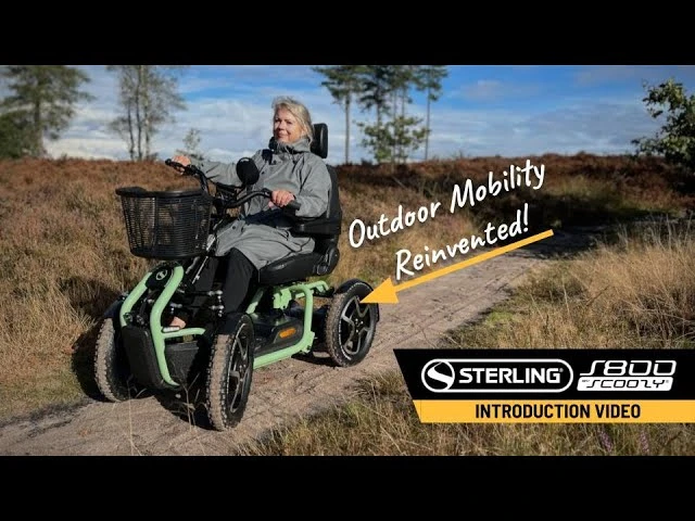 Introductie: Sterling S800 By Scoozy Outdoor Scootmobiel