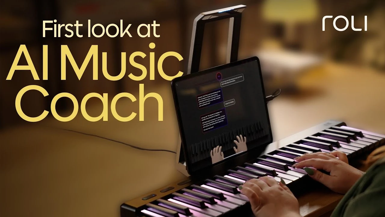 A first look at ROLI's AI Music Coach