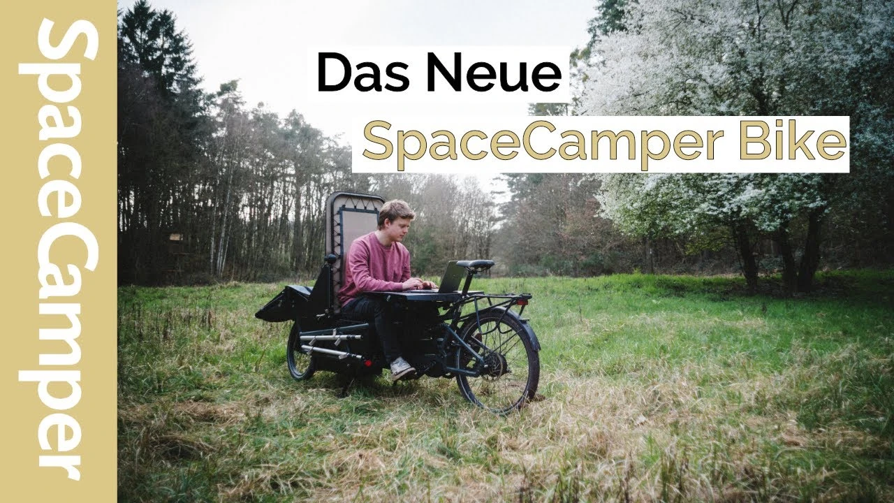 SpaceCamper Bike - Fahren, Schlafen, Campen, Arbeiten, Transportieren, Reisen alles auf dem Fahrrad?