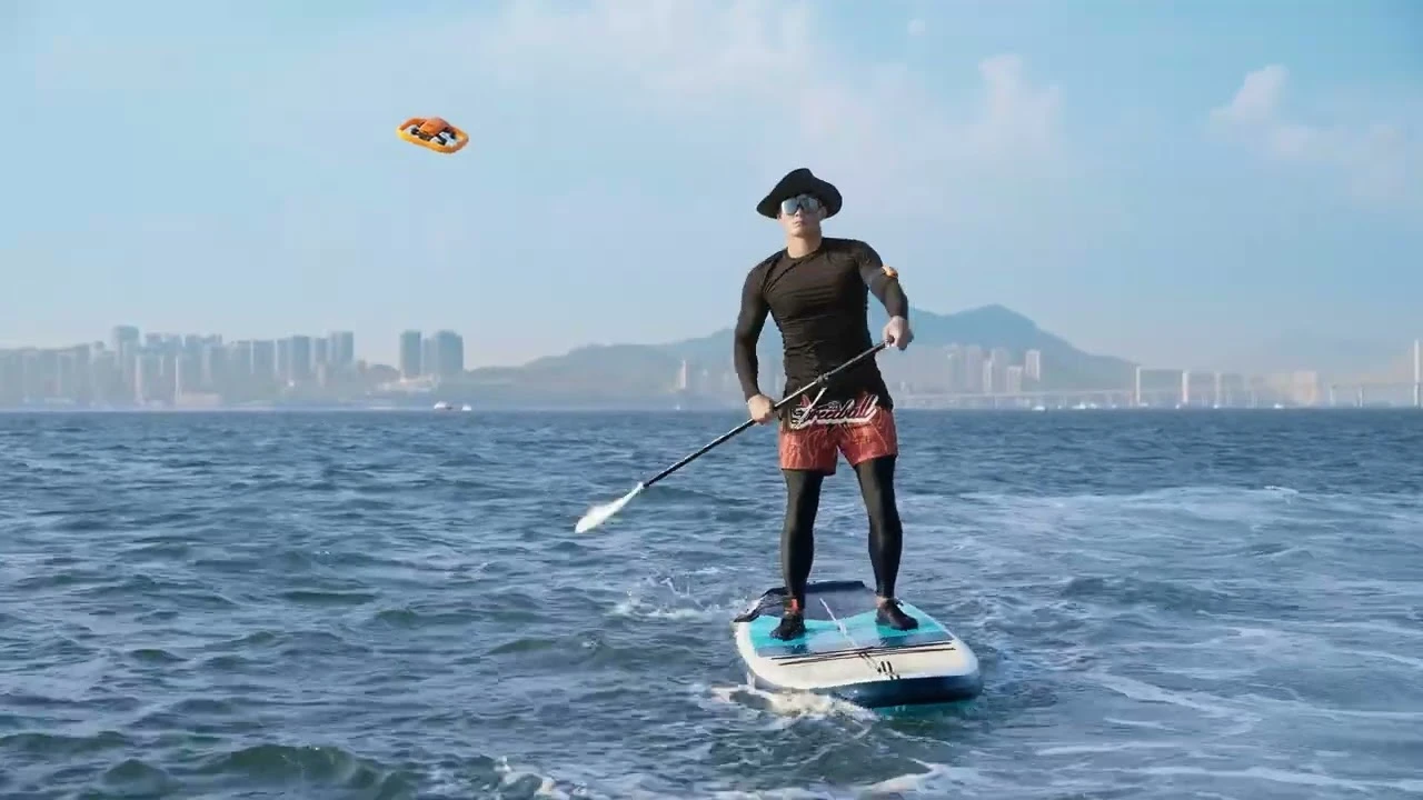 HoverAir Aqua: The World's First autonomous watersports drone can land in water