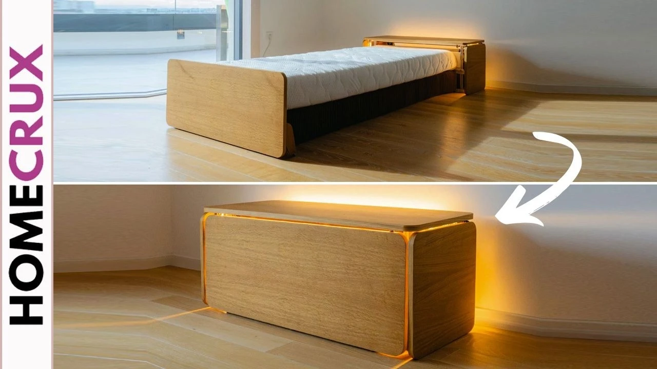 Roll Motorized Folding Bed Maximizes Your Small-Space Living [Kickstarter Project]