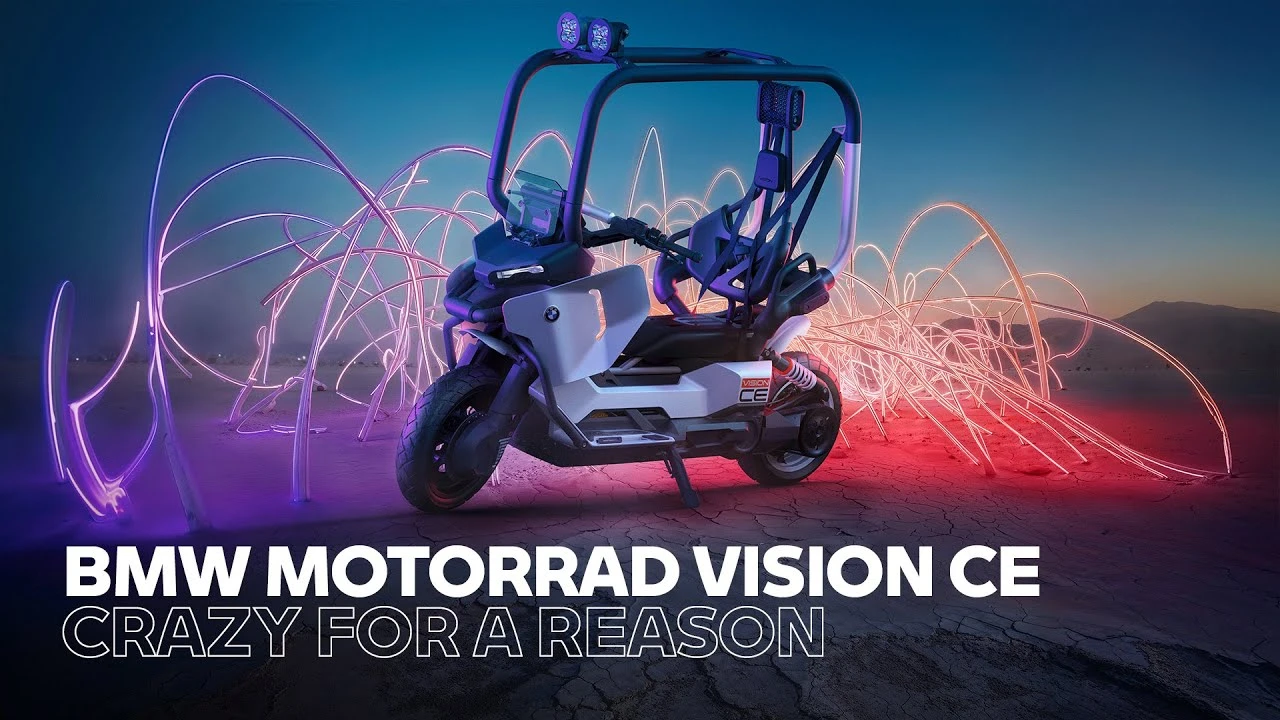 Crazy For A Reason | BMW Motorrad Vision CE