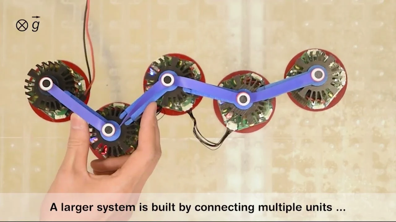 Metamaterials that learn to change shape