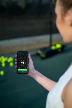 De app van Tennibot