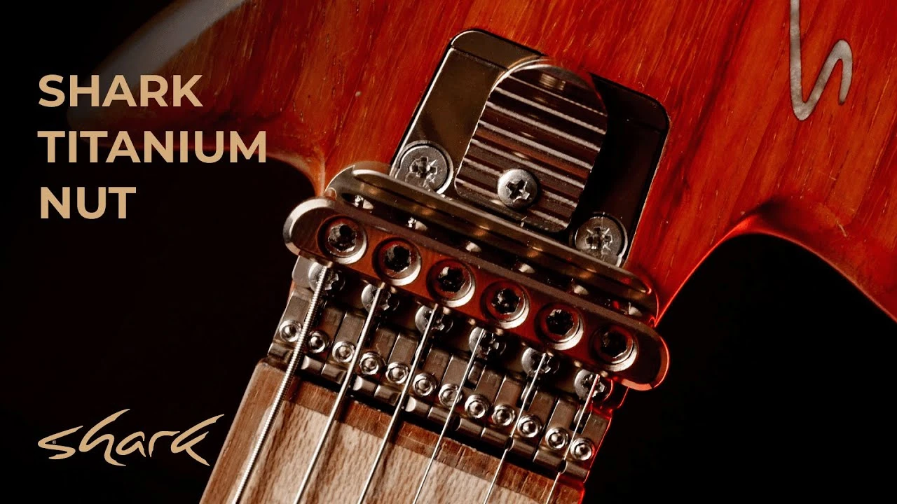 Shark Titanium Nut | Multi-Function Guitar Nut | Shark Guitars