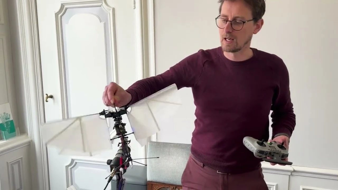 Chirurgische tentakel en fruitvlieg-drone