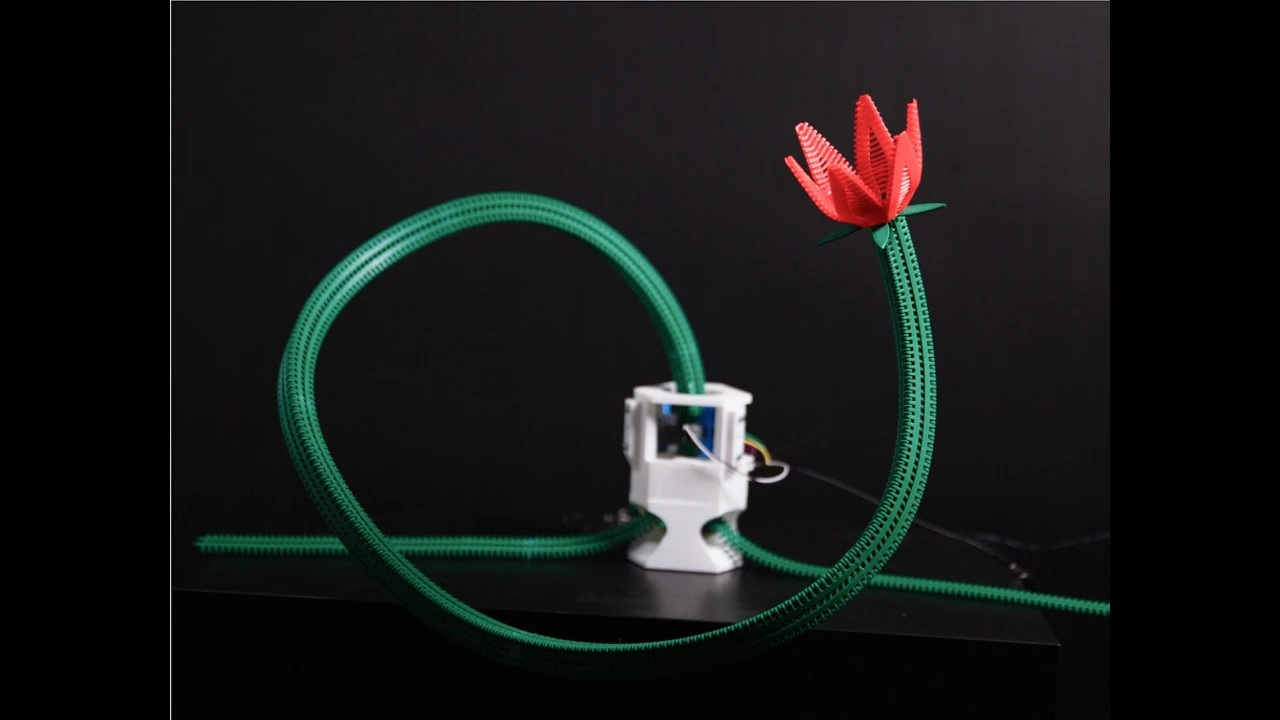 Y-Zipper: 3D Printing Flexible-Rigid Transitions in One Click