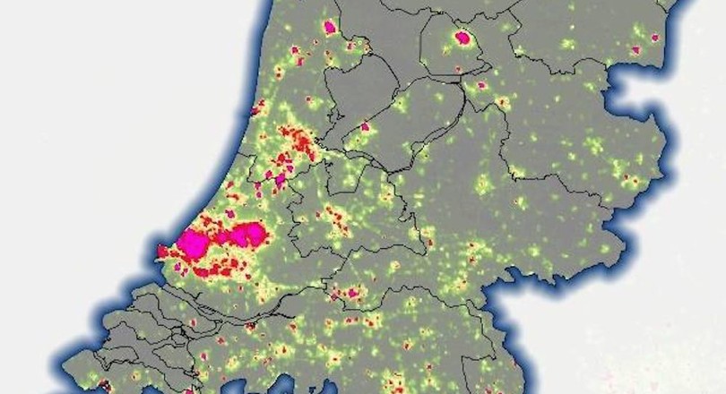 Arab Gelijkmatig orgaan Lichtvervuiling Nederland verplaatst zich | De Ingenieur